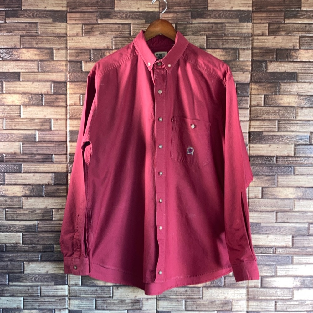 Rough Stock Panhandle Slim Mens Large Shirt USA Made